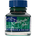 Winsor & Newton Calligraphy Ink Bottle, 30ml, Green