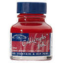 Winsor & Newton 1111203 Calligraphy Ink Bottle, 30ml, Crimson