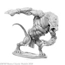 Giant Wererat Miniature 25mm Heroic Scale Figure Dark Heaven Bones Reaper Miniatures