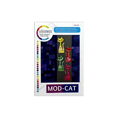 Colourwerx Mod Cat Quilt Pattern - 53