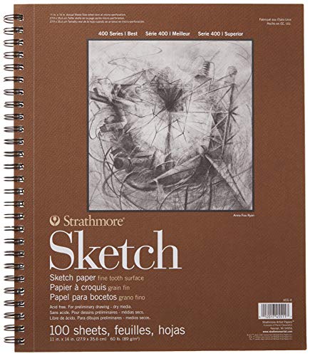 Strathmore (455-4 400 Series Sketch Pad, 11 by 14