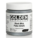 4 Oz Heavy Body Interference Color Acrylic Paint Color: Black Mica Flake(Small)