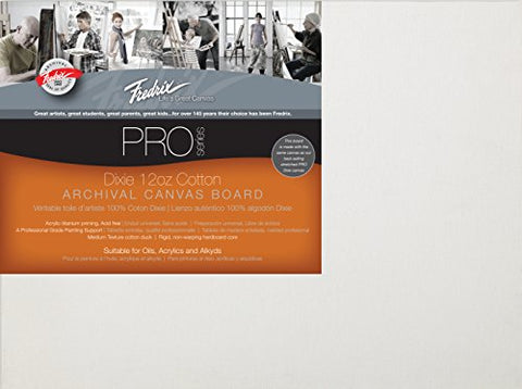 Tara Materials Fredrix 9x12 Cotton Archival Canvas Board