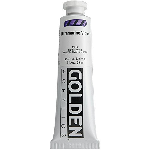 Golden Heavy Body Acrylic - Ultramarine Violet 8oz jar