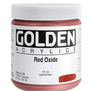 Golden Heavy Body Acrylic - Red Oxide 8oz jar