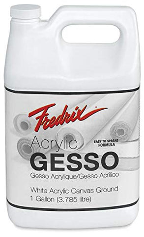 Fredrix T4406 Acrylic Gesso, 1 gallon