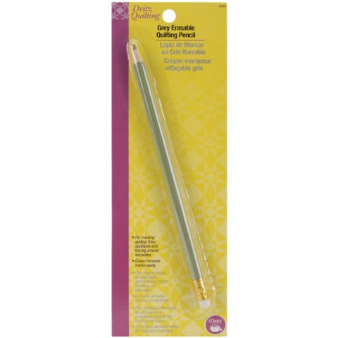 Dritz 3090 Erasable Marking Pencil, Light Grey