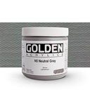 Golden Heavy Body Acrylic - Neutral Gray N5 16oz jar