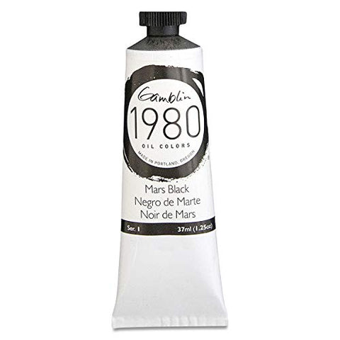 Gamblin 1980 Oil Mars Black 37Ml