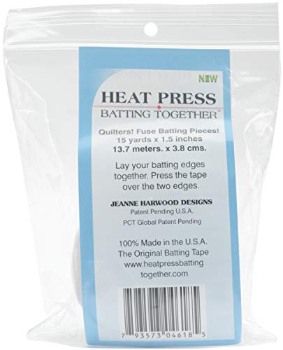 Heat Press Batting Together - White-1.5