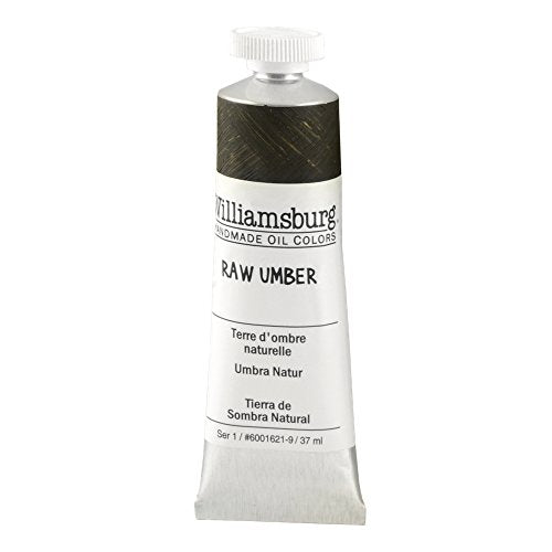 Williamsburg Oil 37ml Tube, Raw Umber (60016219)