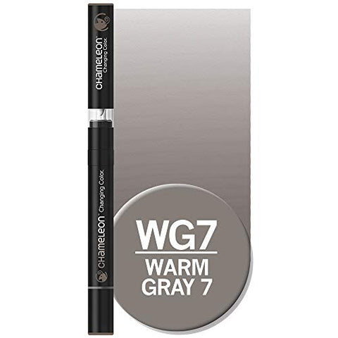 Chameleon Art Products, Chameleon Pen, Warm Grey 7 WG7, One Pen Two Nibs