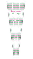 Good Measure 15 Degree Wedge Ruler