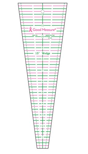 Good Measure 15 Degree Wedge Ruler