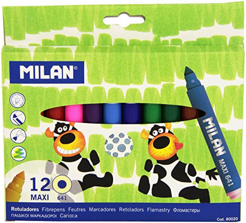 Milan 80020 Markers, Pack of 12