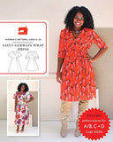 Saint-Germain Wrap Dress Sewing Pattern