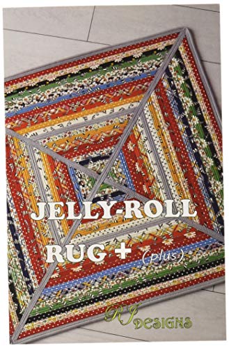 R.J. Designs Jelly Roll Rug Plus Pattern