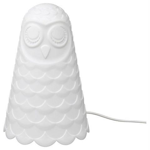 IKEA - Glowing White Owl Table Lamp Solbo 003.286.82