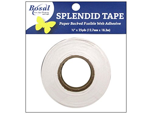 Bosal Splendid Tape Paper Backed Fusible Web 1/2 i