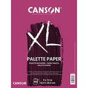 Canson Foundation Disposable Palette Pad, Coated Paper, Fold Over, 9 x 12 Inch, 40 Sheets, 9