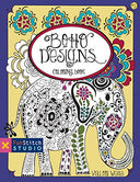 Boho Designs Coloring Book (Fun Stitch Studio Coloring Book)