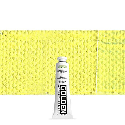 Golden Heavy Body Acrylic, 2 Ounce Tube, Light Bismuth Yellow (1574-2)