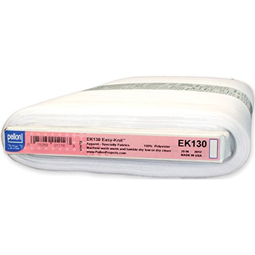 Pellon Easy-Knit Fusible Interfacing 20 in. x 25 yd. White (25 Yards)