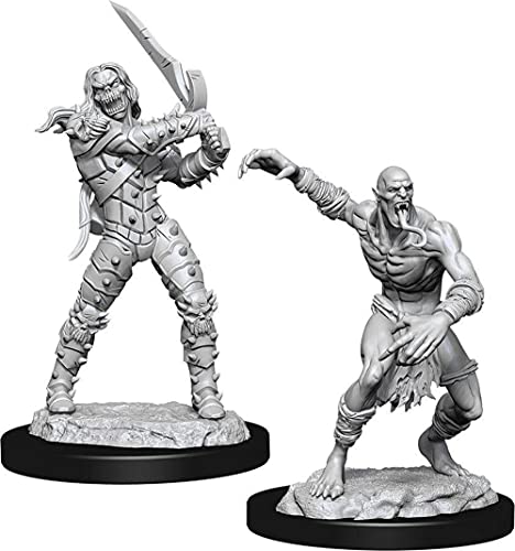 WizKids D&D Nolzurs Marvelous Upainted Miniatures: Wave 11: Wight & Ghast