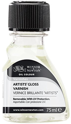 Winsor & Newton Artists' Gloss Varnish, 75ml, 2 Fl Oz (Pack of 1)