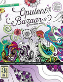 Opulent Bazaar Coloring Book: 3 Books in 1