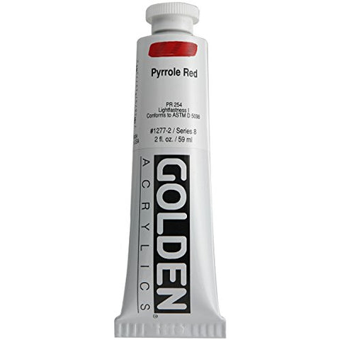 Golden Heavy Body Acrylic Paint, 2 Ounce, Pyrrole Red