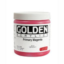 Golden Heavy Body Acrylic - Primary Magenta 8oz jar