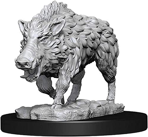 WizKids Deep Cuts Unpainted Miniatures: Wave 7:  Wild Boar