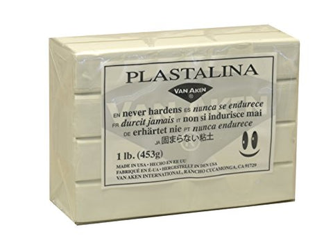 Van Aaken Modeling Clay in White - 1 Pound