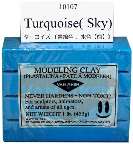 Van Aken - Modeling Clay - 1 lb. - Turquoise