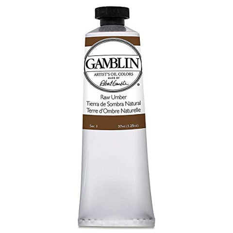 Gamblin Artist's Oil Colors raw umber 37 ml