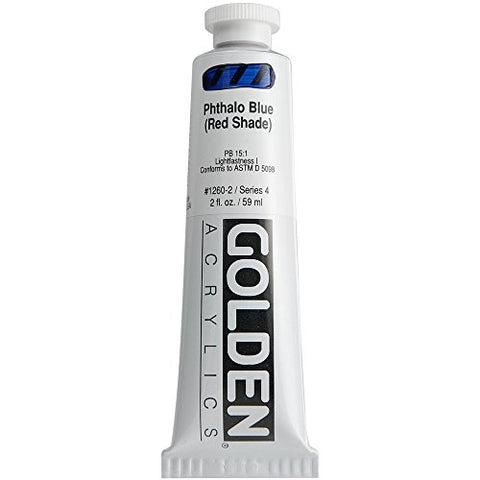 Golden Heavy Body Acrylic, 8 Ounce, Phthalo Blue/Red Shade
