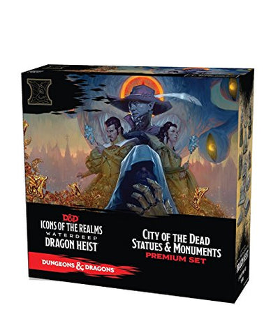 WizKids D&D Icons of The Realms: Waterdeep Dragon Heist City of The Dead Premium Set