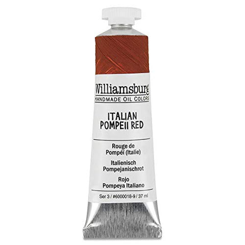 Williamsburg Oil 37ml Tube, Italian Pompeii Red (60000189)