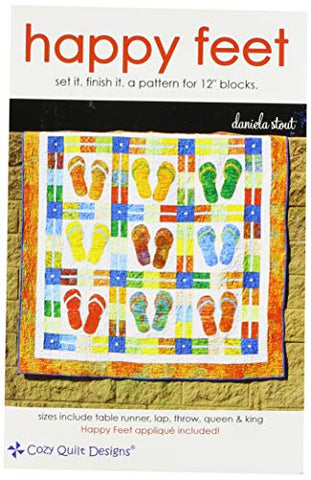 Cozy Quilt Designs Happy Feet Pattern