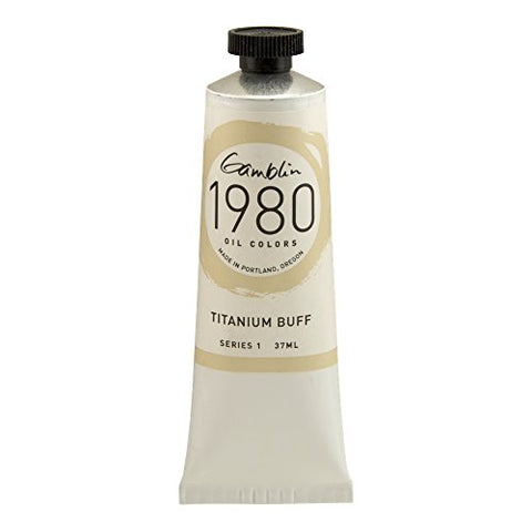 Gamblin 1980 Oil Titanium Buff 150Ml