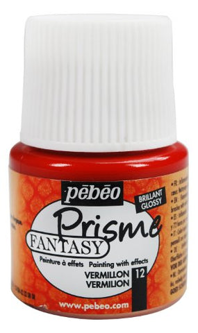 Pebeo Fantasy Prisme, 45 ml Bottle - Vermilion