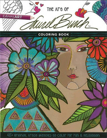 The Art of Laurel Burch™ Coloring Book: 45+ Original Artist Sketches to Color for Fun & Relaxation