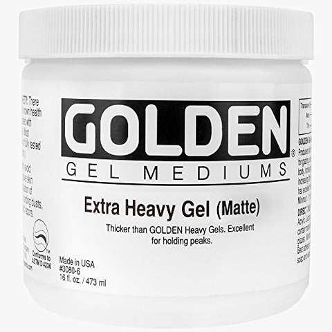 Golden Artist Colors 16 oz Matte Extra Heavy Gel