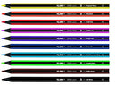 Milan M07229110 Ergo Triangle Soft Grip Pencil Set of 10