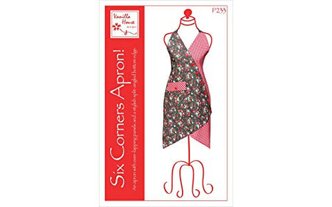 Vanilla House VHP233 Six Corners Apron Ptrn