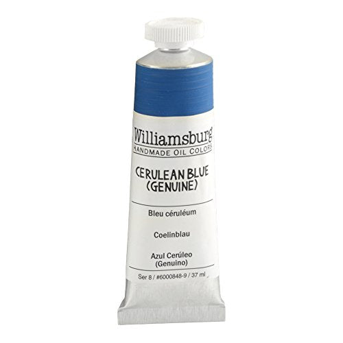 Williamsburg Oil 37ml Tube, Cerulean Blue Genuine (60008489)