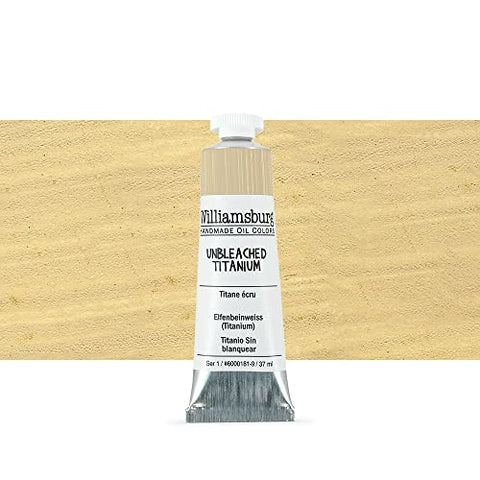 Williamsburg Oil 37ml Tube, Unbleached Titanium (60001819)