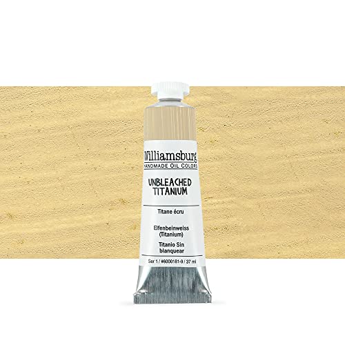 Williamsburg Oil 37ml Tube, Unbleached Titanium (60001819)