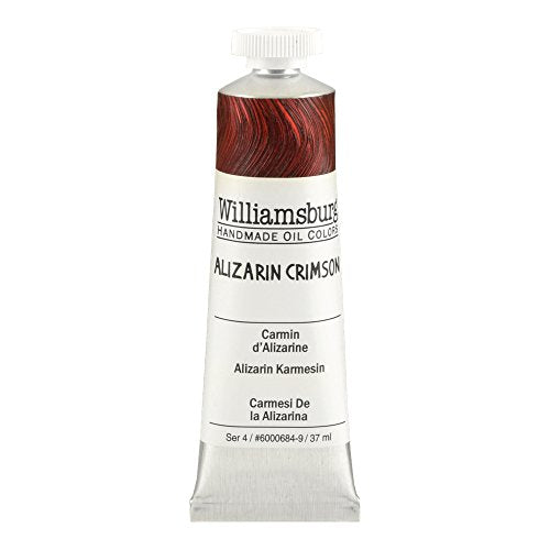 Williamsburg Oil 37ml Tube, Alizarin Crimson (60006849)